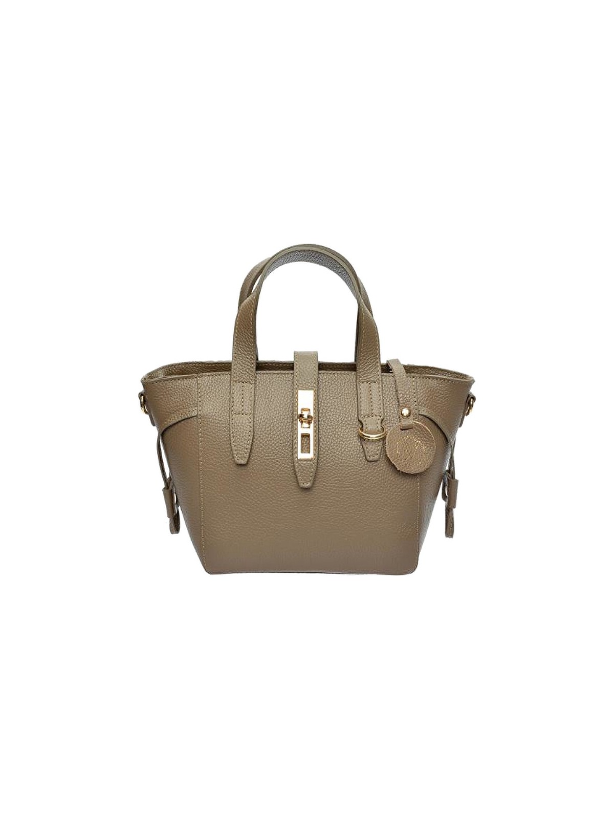 Luisa Vannini Borsa da donna in pelle LV 127 Fango donna