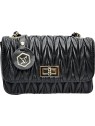 Luisa Vannini Borsa a tracolla da donna in pelle LV 2214 Nero donna