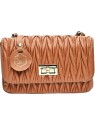 Luisa Vannini Borsa a tracolla da donna in pelle LV 2214 color cognac donna