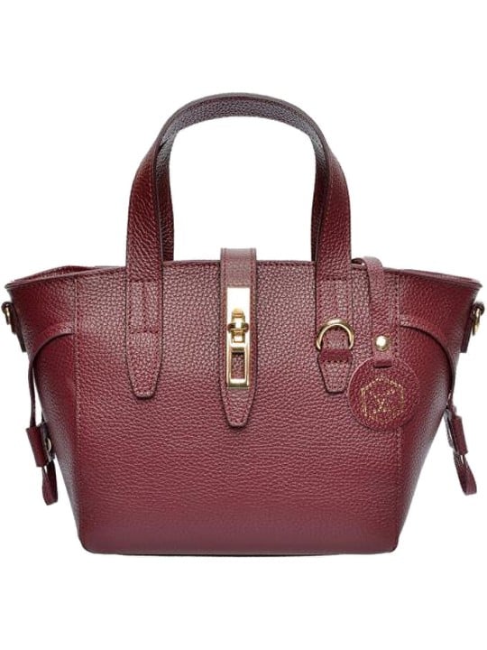 Luisa Vannini Borsa da donna in pelle LV 127 Vino donna