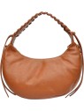 Anna Luchini Borsa da donna in pelle AL WH SBV 15 Cognac donna