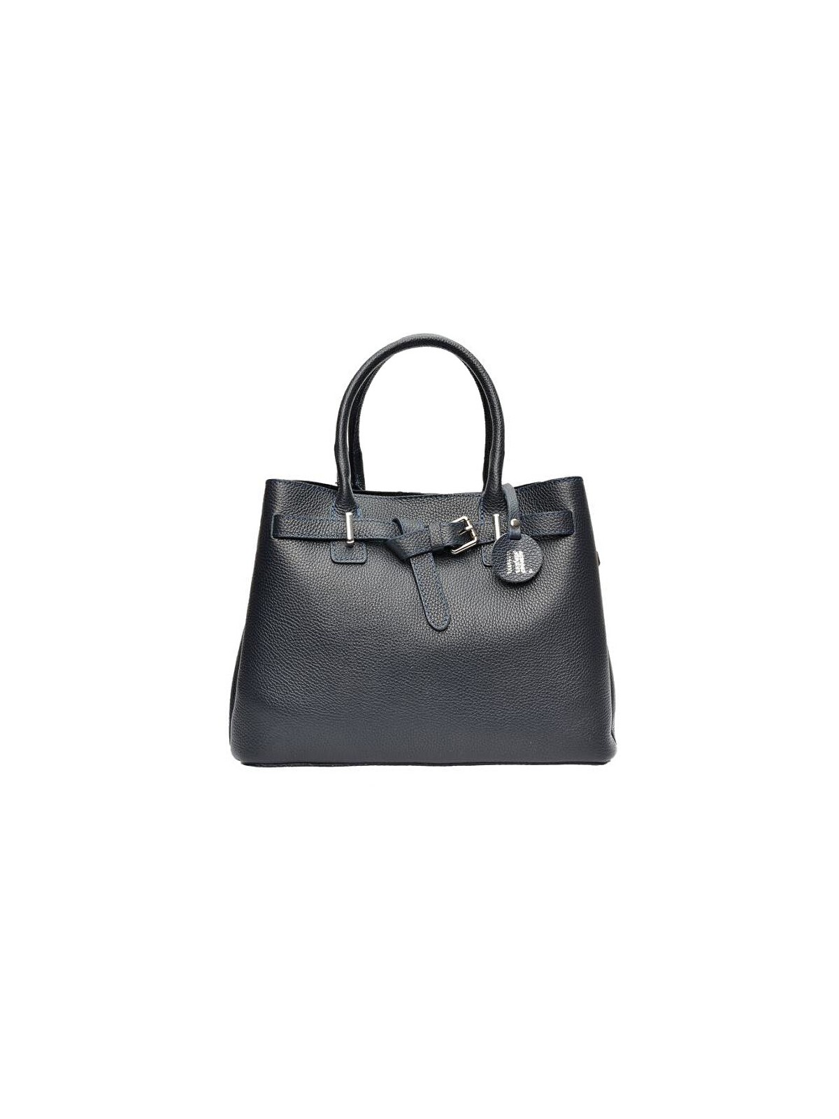 Anna Luchini Borsa da donna in pelle AL 117 Blu Scuro donna