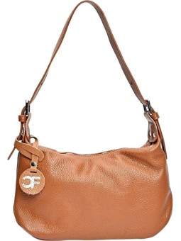 Carla Ferreri Borsa da donna in pelle CF1945 color cognac donna