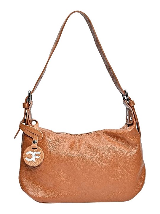 Carla Ferreri Borsa da donna in pelle CF1945 color cognac donna