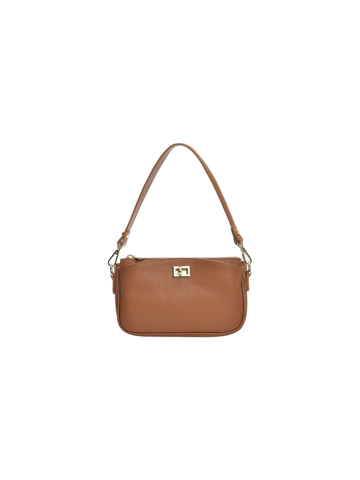 Anna Luchini Borsa da donna in pelle AL TSBV 23 Cognac donna