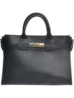 Anna Luchini Borsa da donna in pelle AL WH TSBV 45 Nero donna