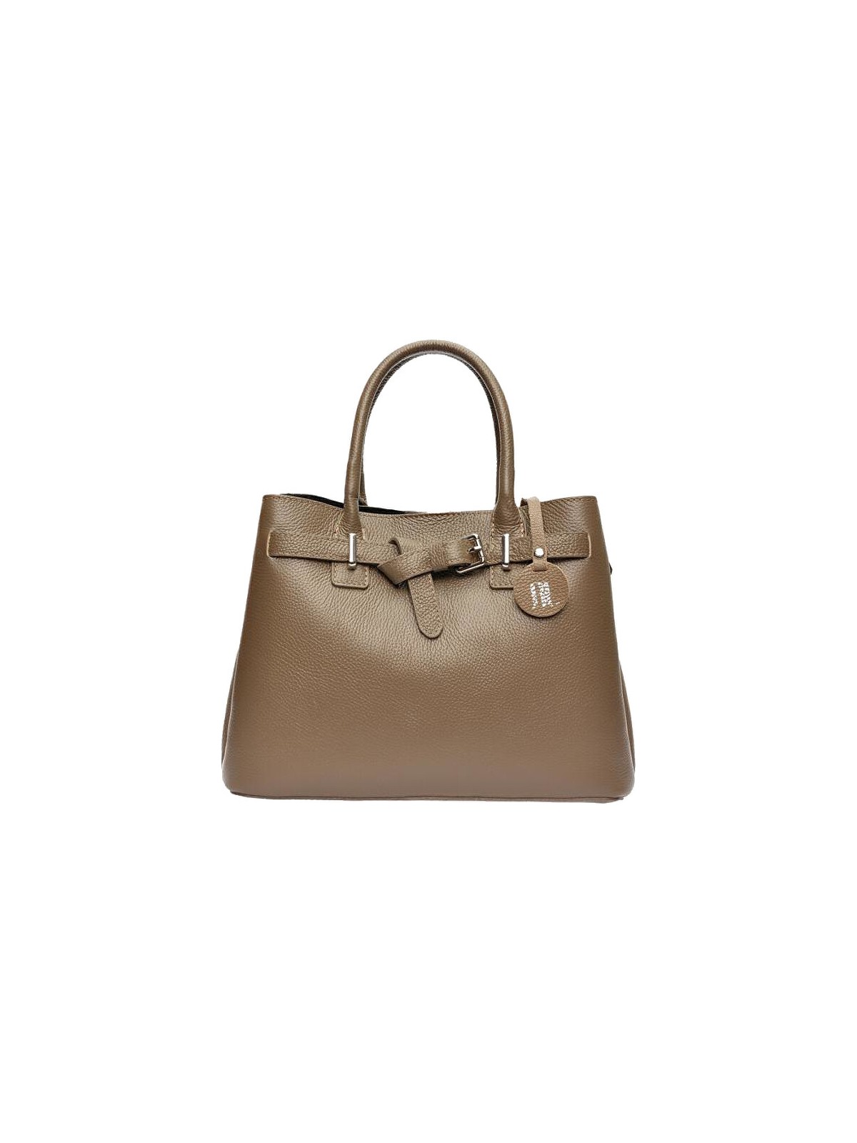 Anna Luchini Borsa da donna in pelle AL 117 Fango donna