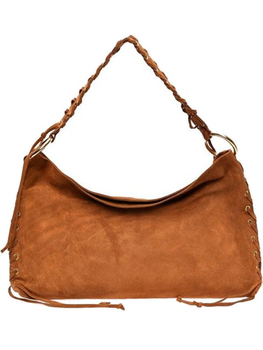 Anna Luchini Borsa da donna in pelle AL 8178T color cognac donna