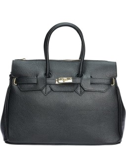 Luisa Vannini Borsa da donna in pelle LV WH SBV 39 Nero donna