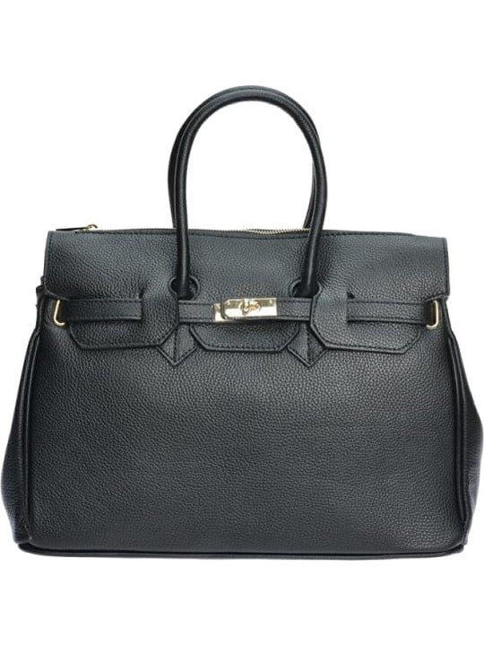 Luisa Vannini Borsa da donna in pelle LV WH SBV 39 Nero donna