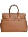 Luisa Vannini Borsa da donna in pelle LV WH SBV 39 Cognac donna