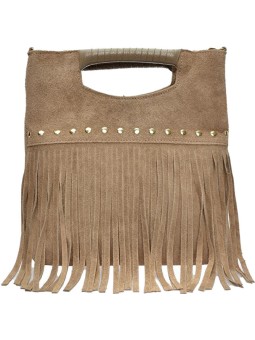 Luisa Vannini Borsa da donna in pelle LV 8189T Fango donna