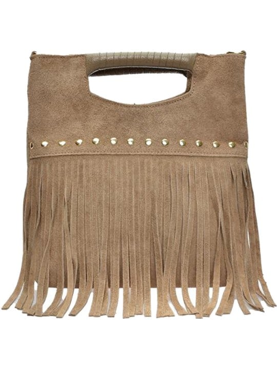 Luisa Vannini Borsa da donna in pelle LV 8189T Fango donna
