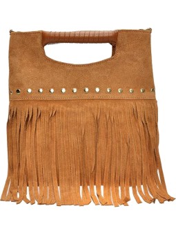 Luisa Vannini Borsa da donna in pelle LV 8189T color cognac donna