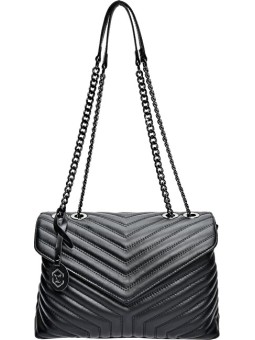 Luisa Vannini Borsa da donna in pelle LV 2183 Nero donna