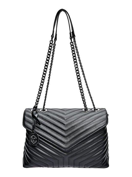 Luisa Vannini Borsa da donna in pelle LV 2183 Nero donna