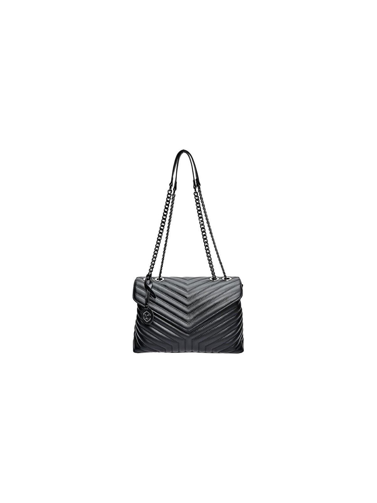 Luisa Vannini Borsa da donna in pelle LV 2183 Nero donna