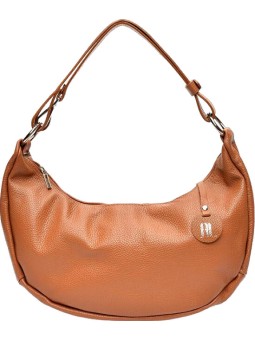 Anna Luchini Borsa da donna in pelle AL 116 color cognac donna