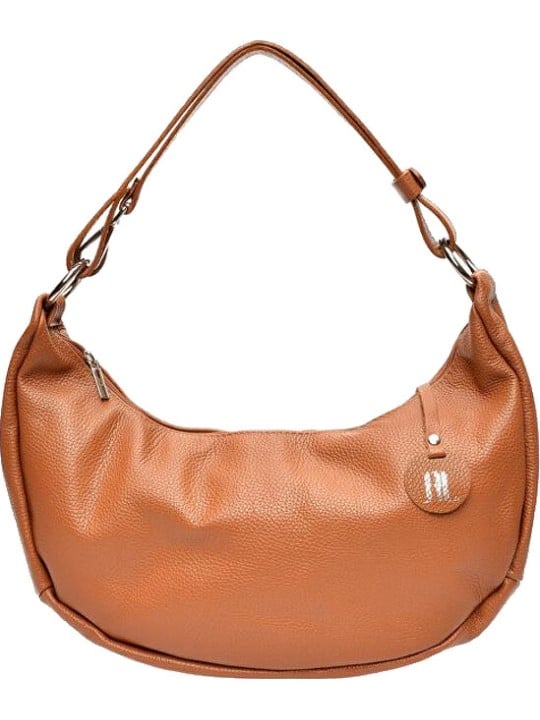 Anna Luchini Borsa da donna in pelle AL 116 color cognac donna