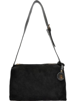 Anna Luchini Borsa da donna in pelle AL 8169 Nero donna
