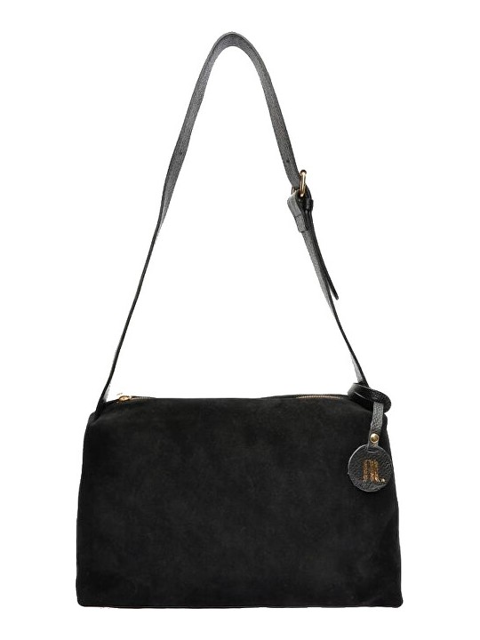 Anna Luchini Borsa da donna in pelle AL 8169 Nero donna