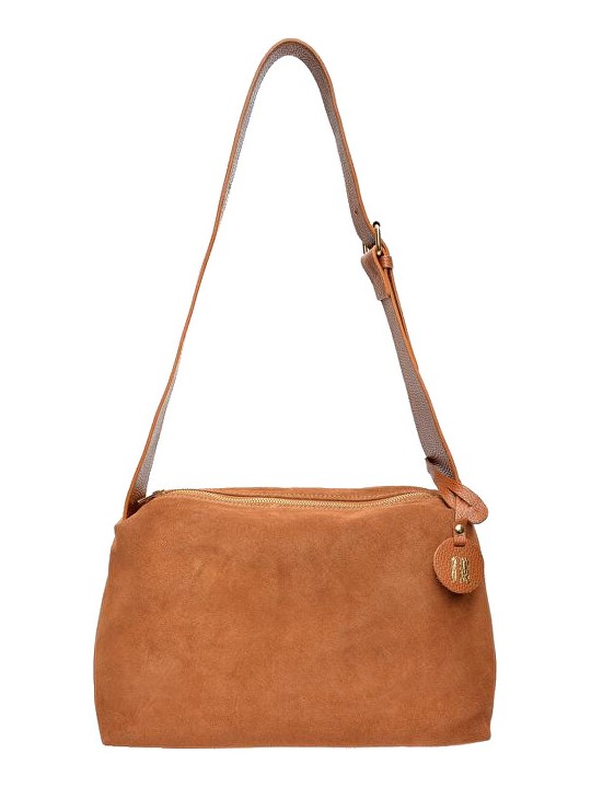 Anna Luchini Borsa da donna in pelle AL 8169 color cognac donna