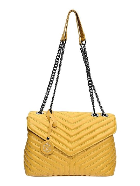 Luisa Vannini Borsa da donna in pelle LV 2183 color senape donna