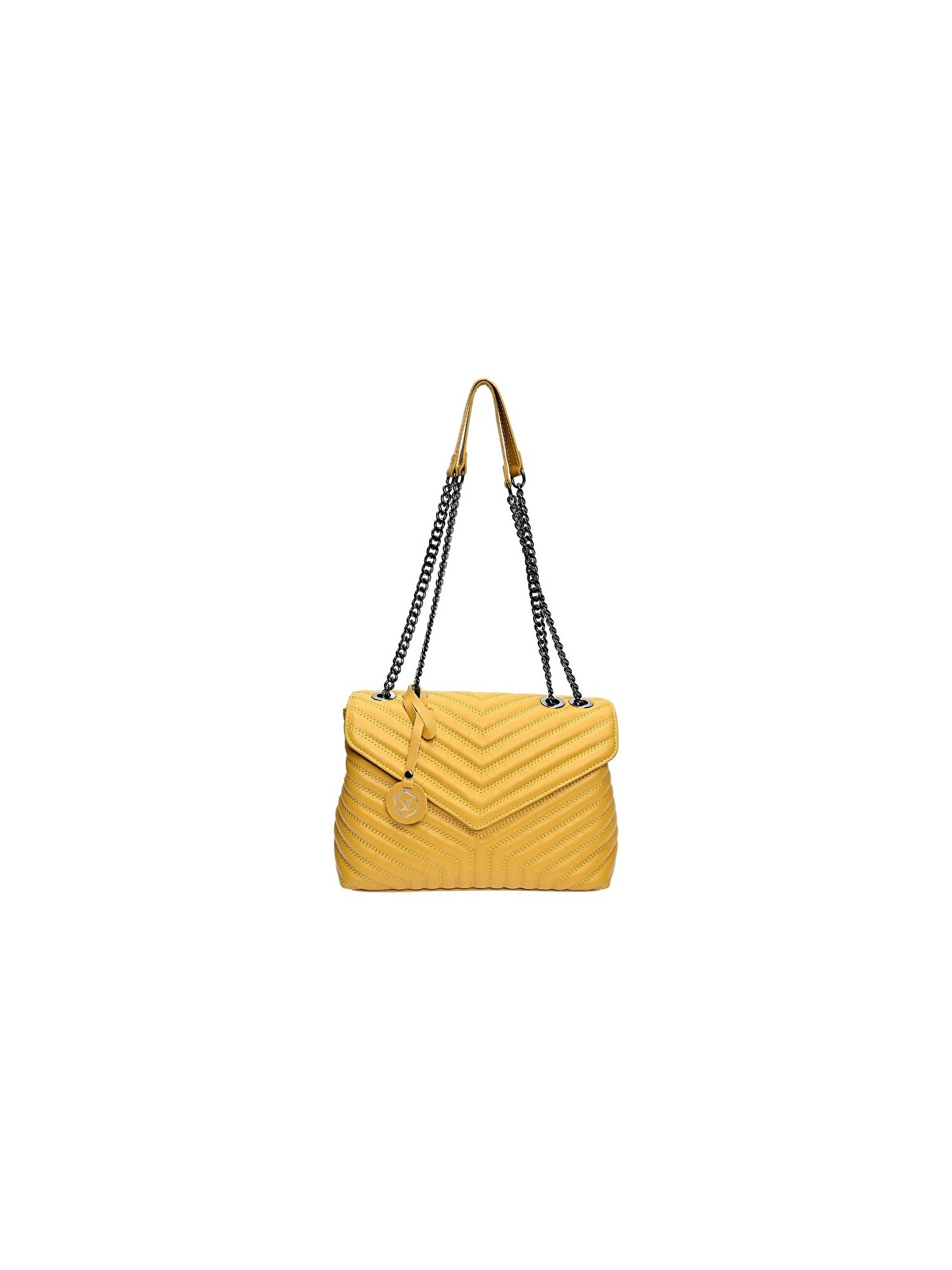 Luisa Vannini Borsa da donna in pelle LV 2183 color senape donna