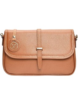 Luisa Vannini Borsa a tracolla da donna in pelle LV 1938 color cognac donna