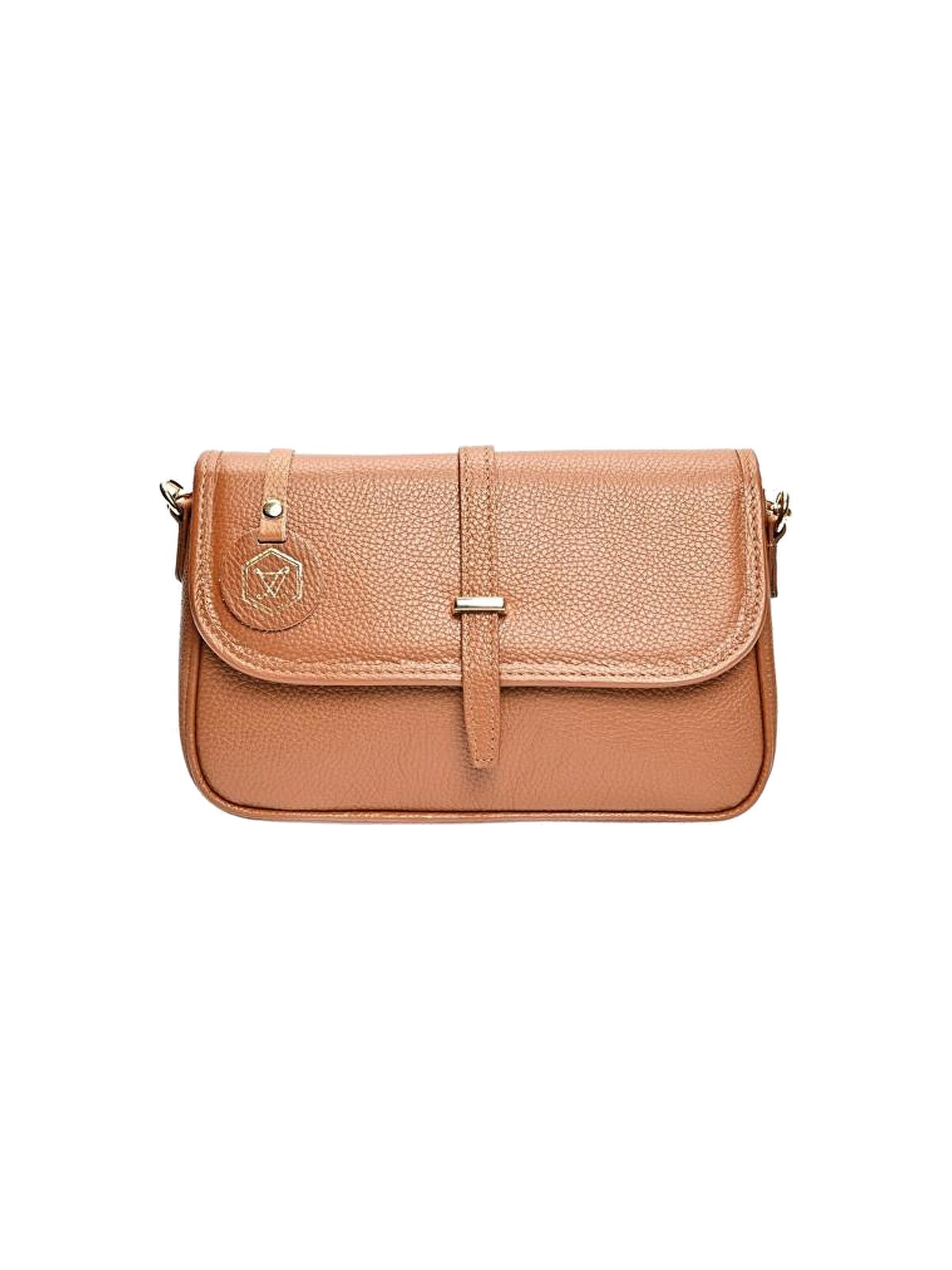 Luisa Vannini Borsa a tracolla da donna in pelle LV 1938 color cognac donna