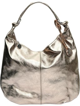 Carla Ferreri Borsa a tracolla da donna in pelle CF8159 Bronzo donna