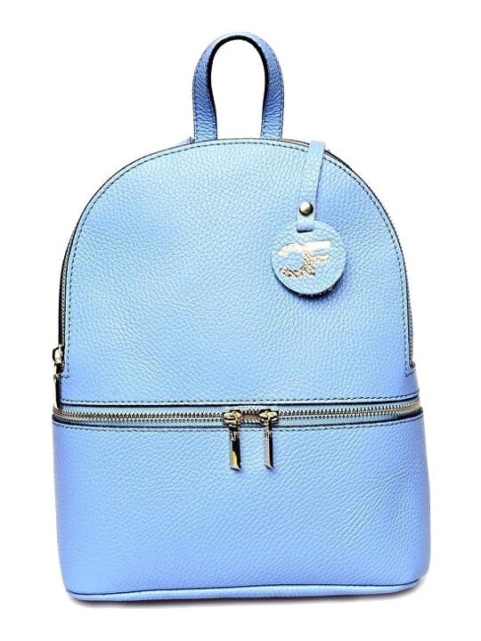 Carla Ferreri Zaino da donna in pelle CF1778 Celeste donna
