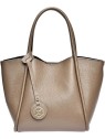 Luisa Vannini Borsa da donna in pelle LV WH 1943T Fango donna