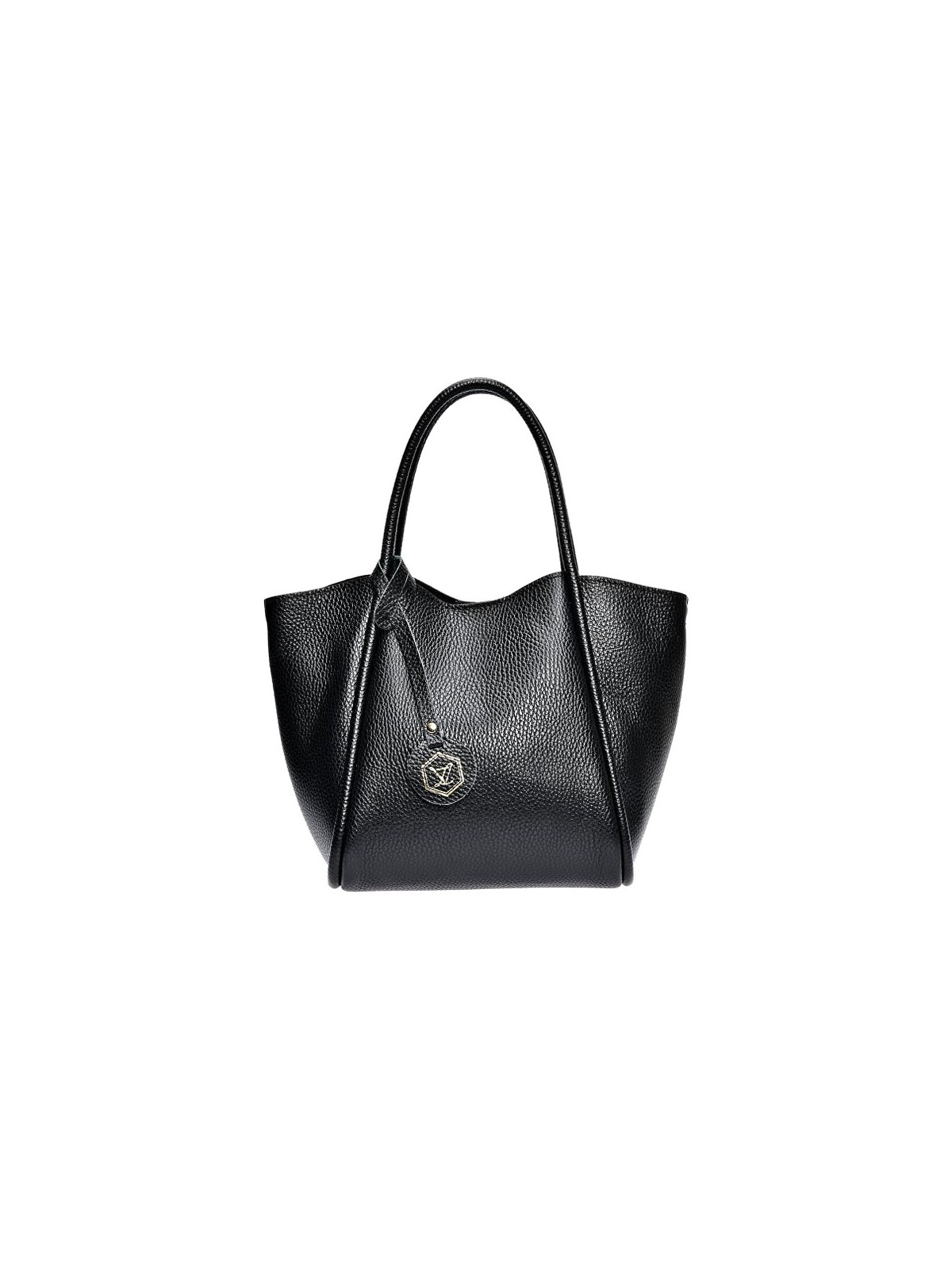 Luisa Vannini Borsa da donna in pelle LV WH 1943T Nero donna