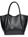Luisa Vannini Borsa da donna in pelle LV WH 1943T Nero donna