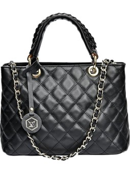 Luisa Vannini Borsa da donna in pelle LV WH 2209T Nero donna