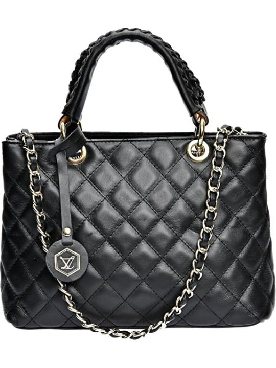 Luisa Vannini Borsa da donna in pelle LV WH 2209T Nero donna