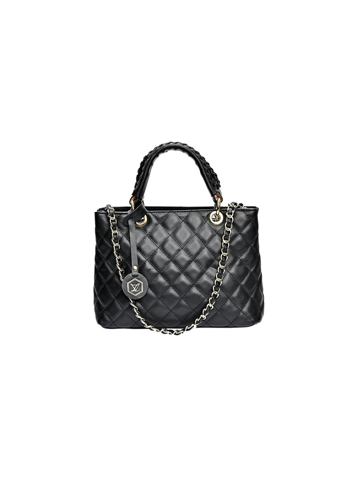 Luisa Vannini Borsa da donna in pelle LV WH 2209T Nero donna