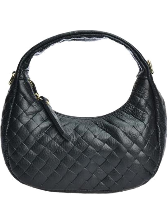 Anna Luchini Borsa da donna in pelle AL WH SBV 18 Nero donna