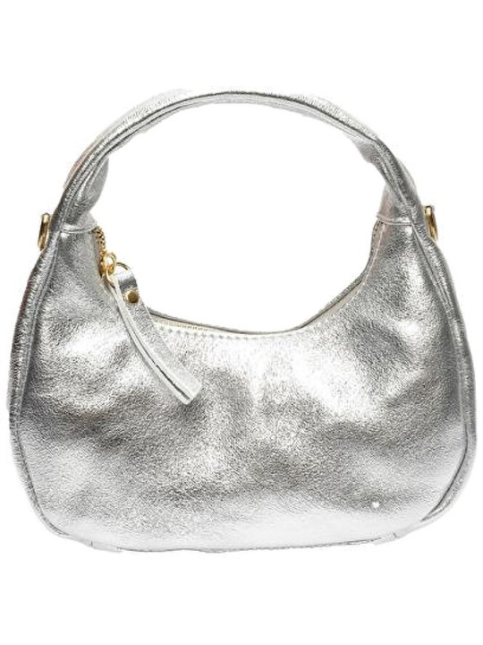 Anna Luchini Borsa da donna in pelle AL WH SBV 18 Argento donna