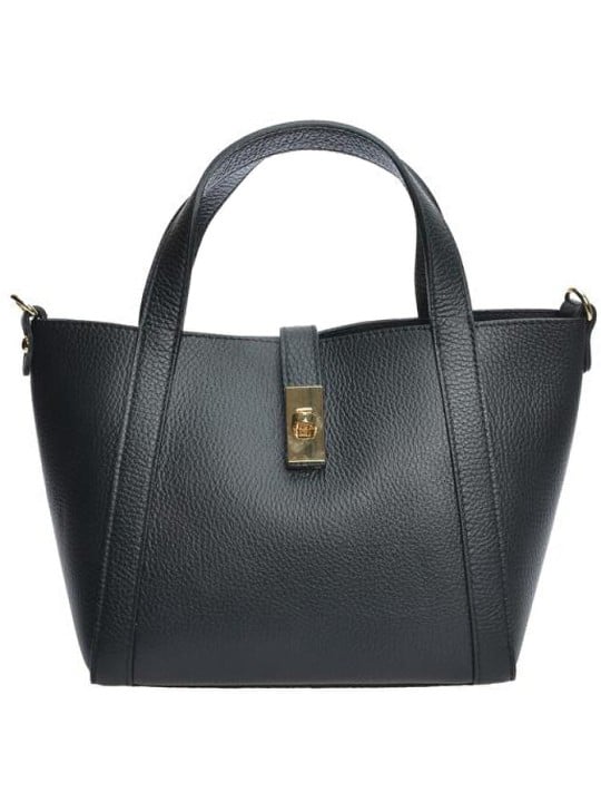 Anna Luchini Borsa da donna in pelle AL WH TSBV 20 Nero donna
