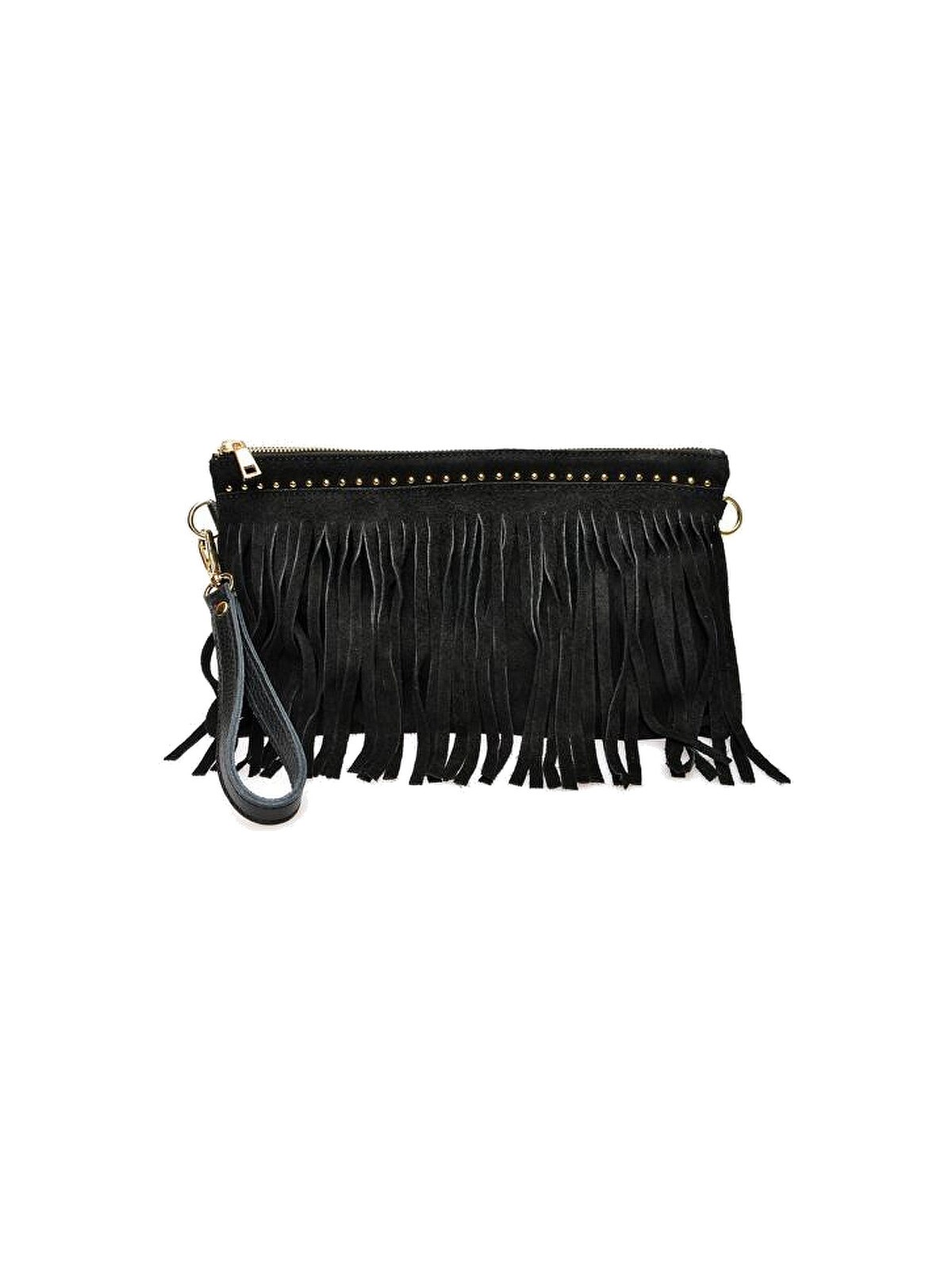 Anna Luchini Borsa da donna in pelle AL 8176T Nero donna