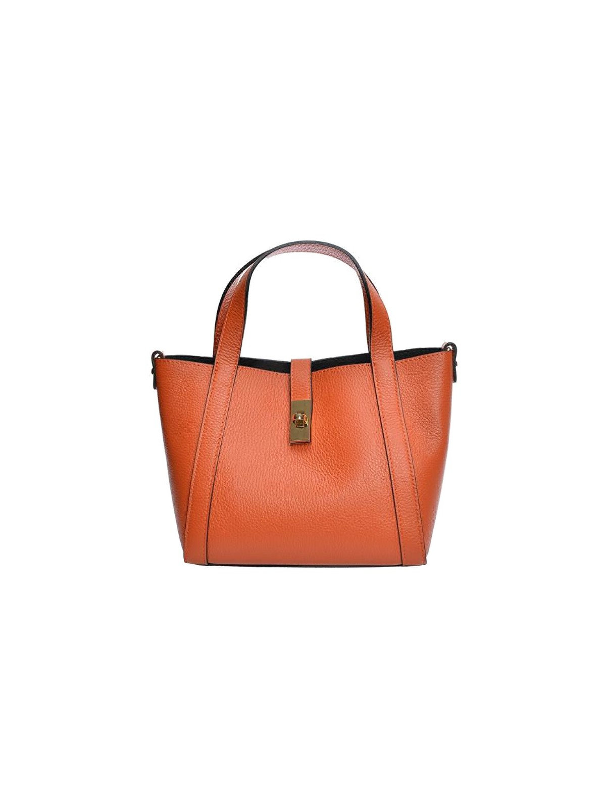 Anna Luchini Borsa da donna in pelle AL WH TSBV 20 Arancio donna