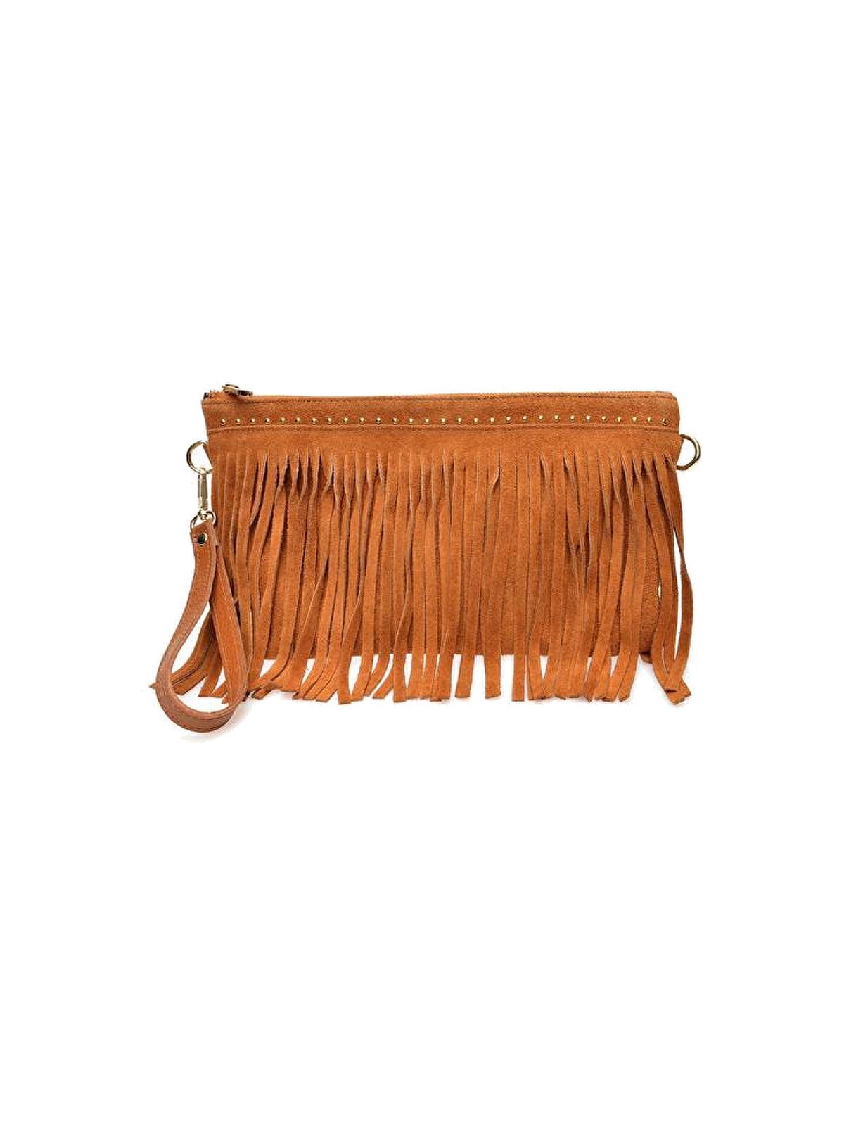 Anna Luchini Borsa da donna in pelle AL 8176T color cognac donna