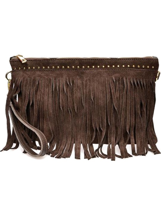 Anna Luchini Borsa da donna in pelle AL 8176T Testa Moro donna
