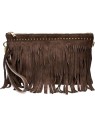 Anna Luchini Borsa da donna in pelle AL 8176T Testa Moro donna