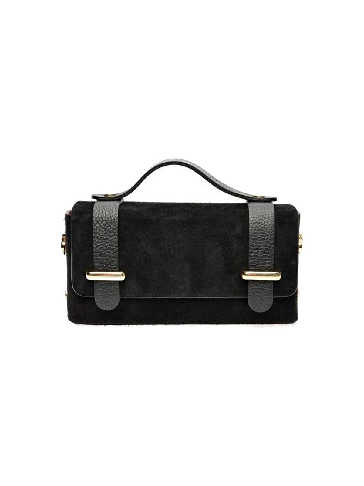 Anna Luchini Borsa da donna in pelle AL 8177T Nero donna