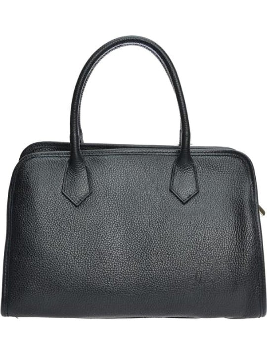 Anna Luchini Borsa da donna in pelle AL WH TSBV 44 Nero donna