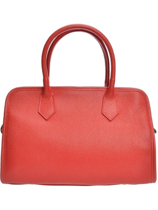 Anna Luchini Borsa da donna in pelle AL WH TSBV 44 Rosso donna