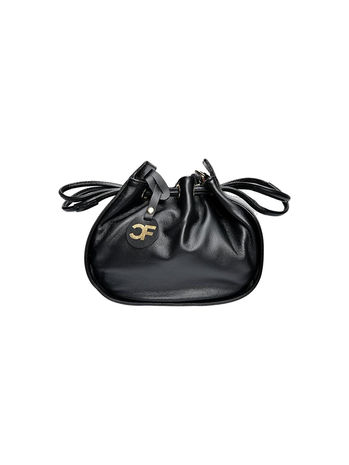 Carla Ferreri Borsa a tracolla da donna in pelle CF2221 Nero donna